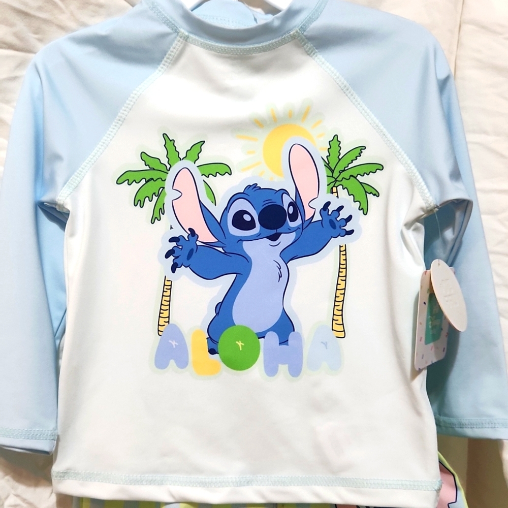 STITCH SPF SUMMER TOP AND BATHING SUIT SET - Picture 4 of 7